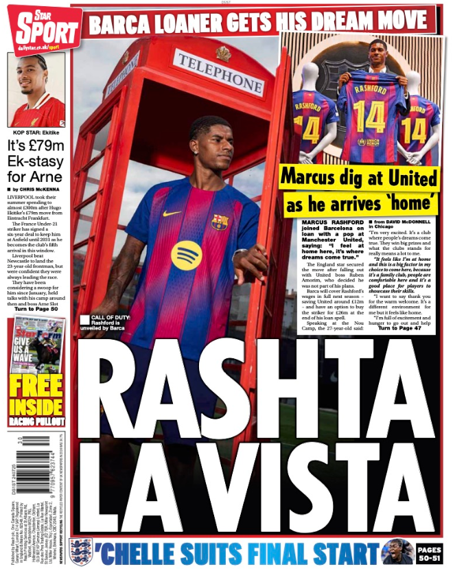 Star back page