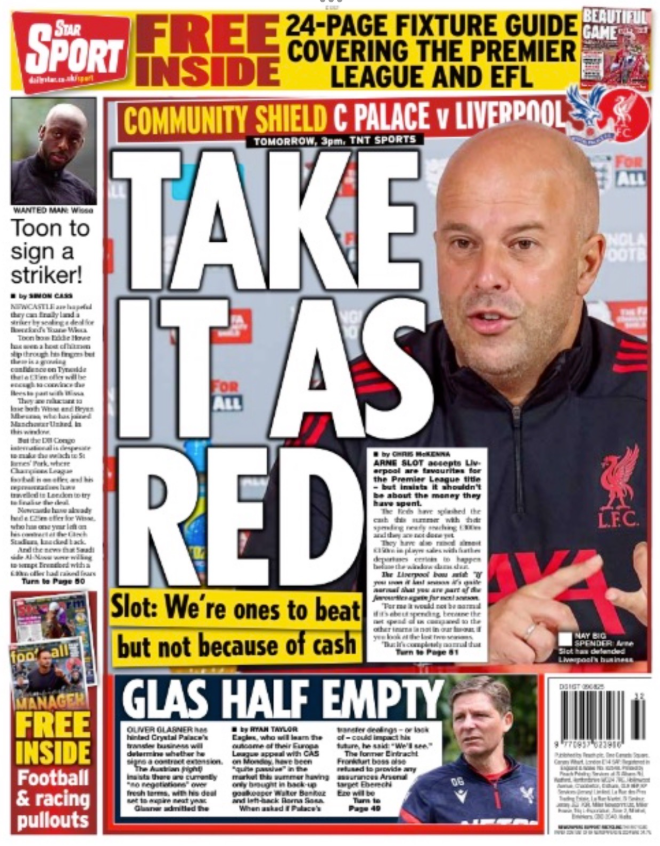 Star back page