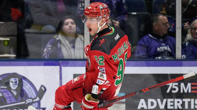 Josh MacDonald of the Cardiff Devils