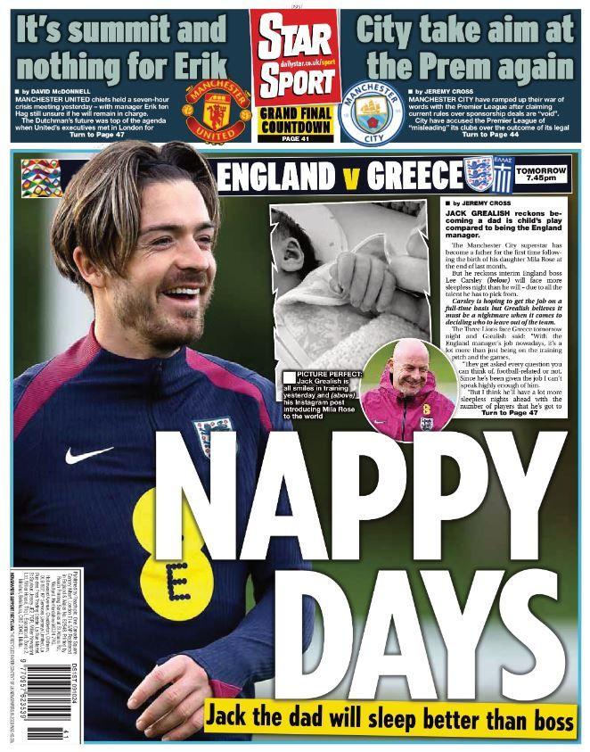 Star back page: 'Nappy days'