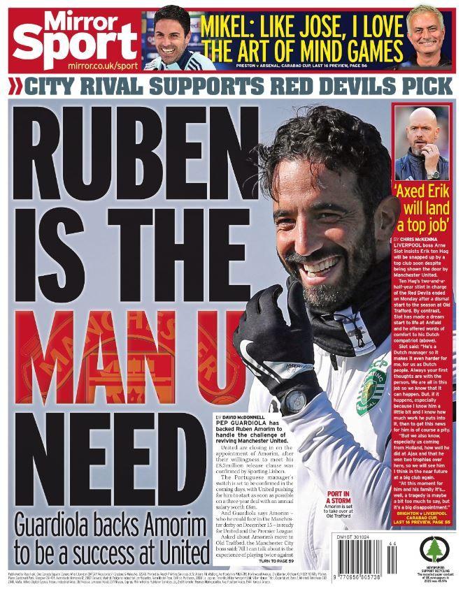  'Ruben is the Man U need'