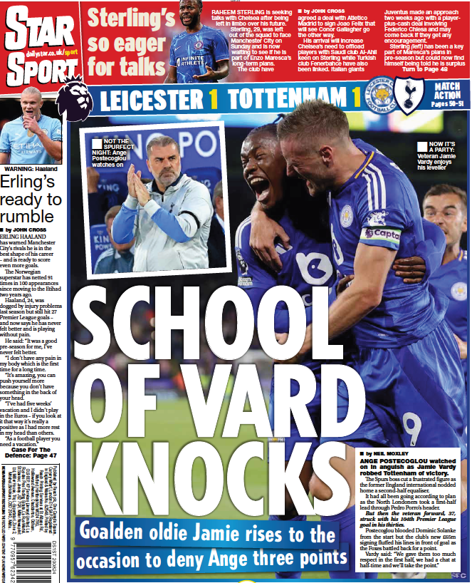 Star back page