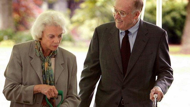 O'Connor and Rehnquist break ground for a Supreme Court expansion in 2003