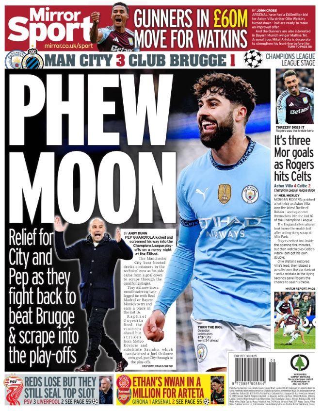 Mirror back page