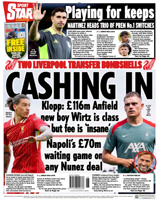 Star back page