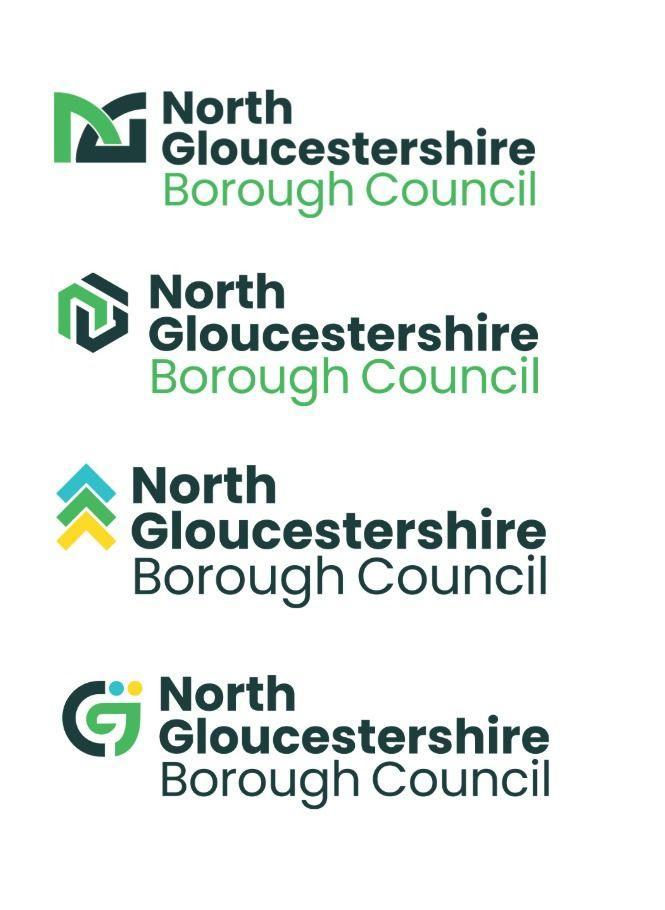 The proposed logos for "North Gloucestershire Borough Council"