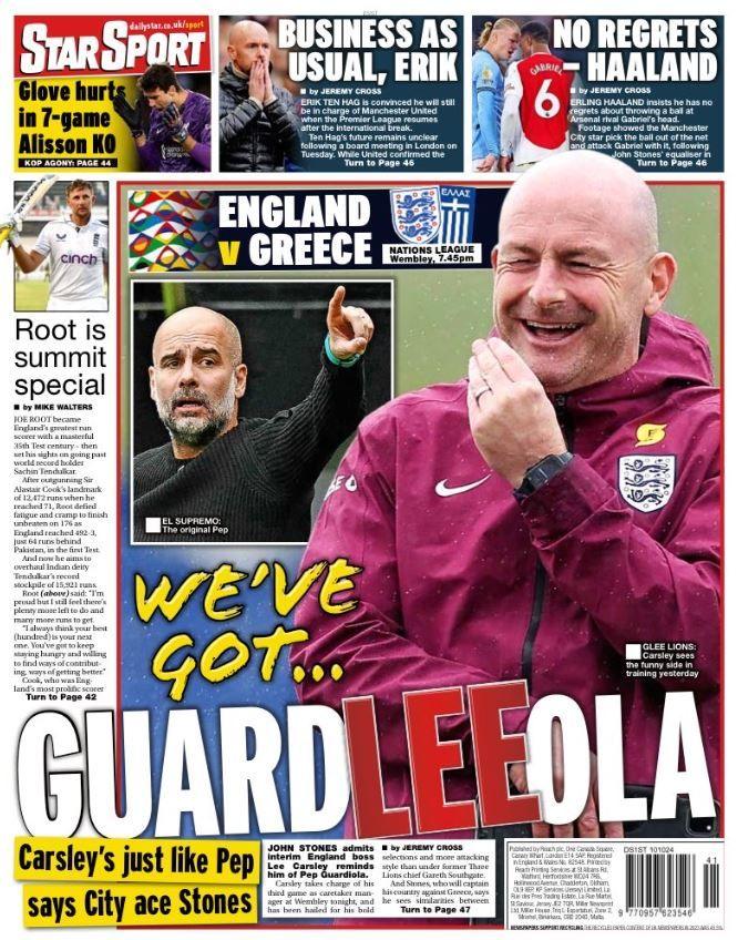  'We've got Guard-Lee-ola'