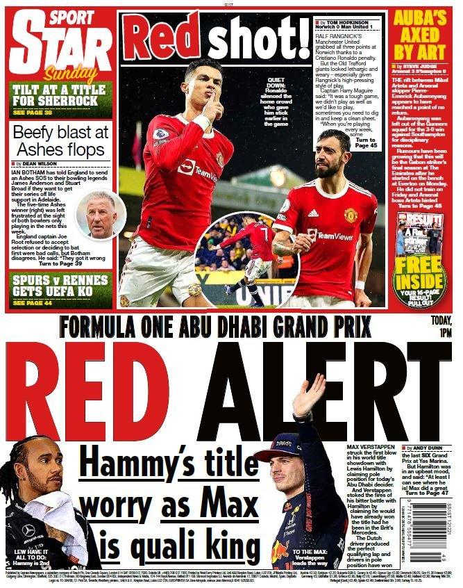 Sunday Star back pages