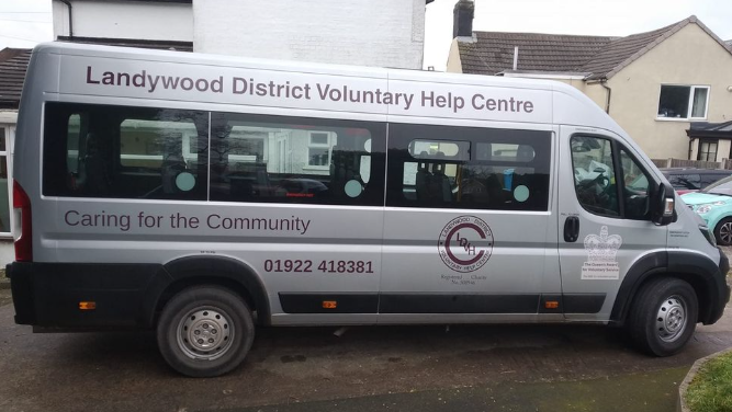 Charity minibus 