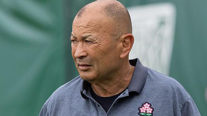 Eddie Jones is in Japan training 