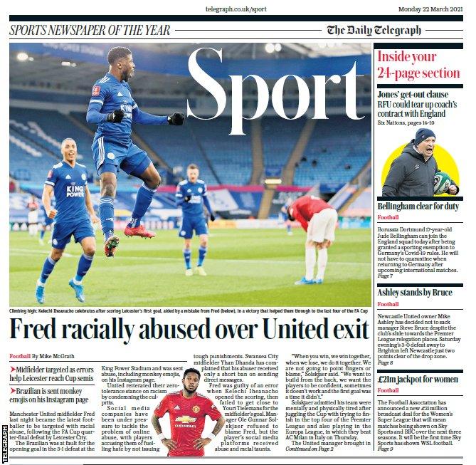 Monday&rsquo;s papers - BBC Sport