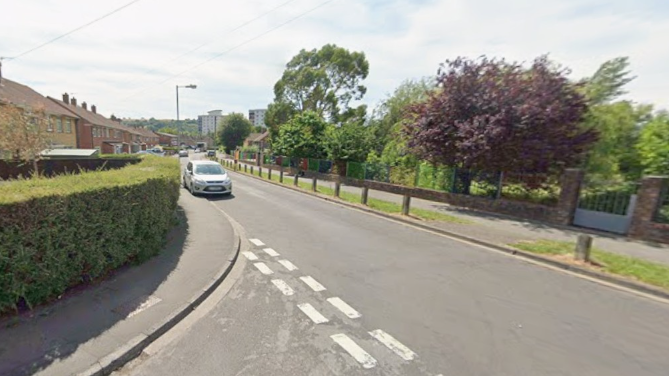 Teyfant Road, in Hartcliffe, Bristol.