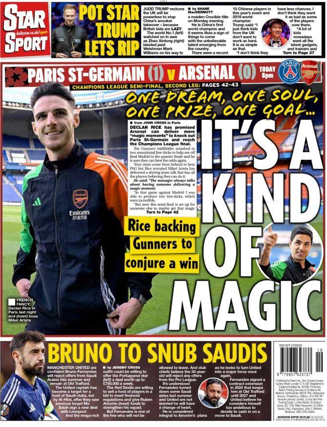 Star back page