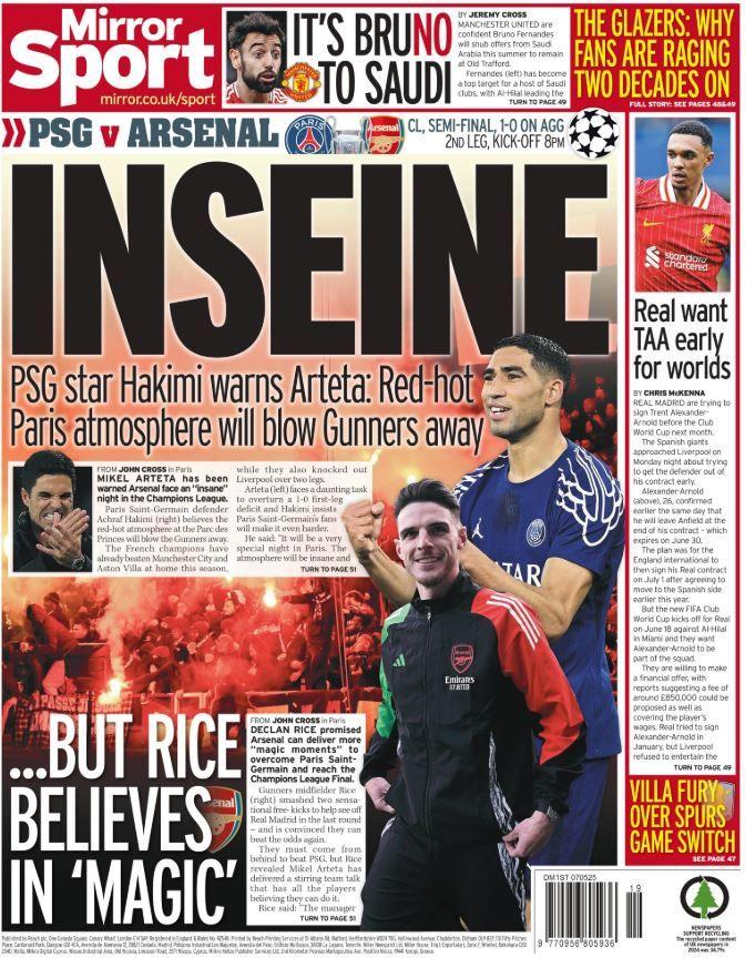 Mirror back page