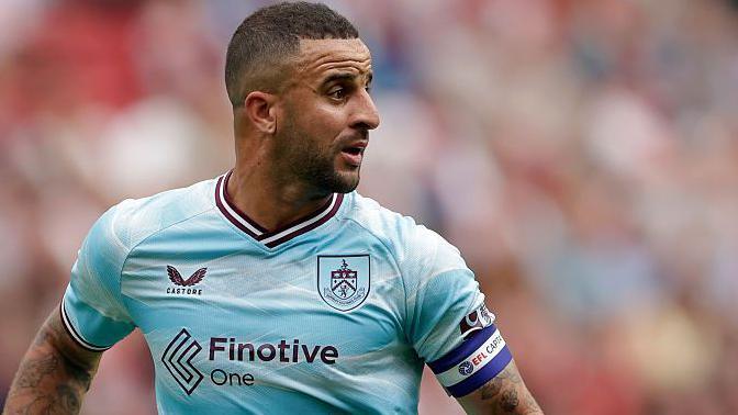 Kyle Walker in Burnley shirt