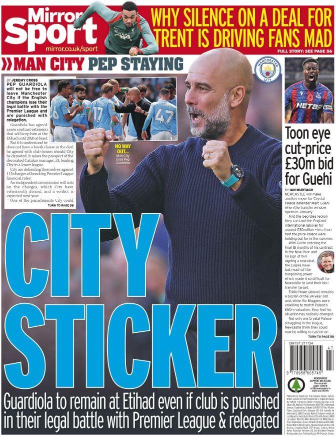 Mirror back page