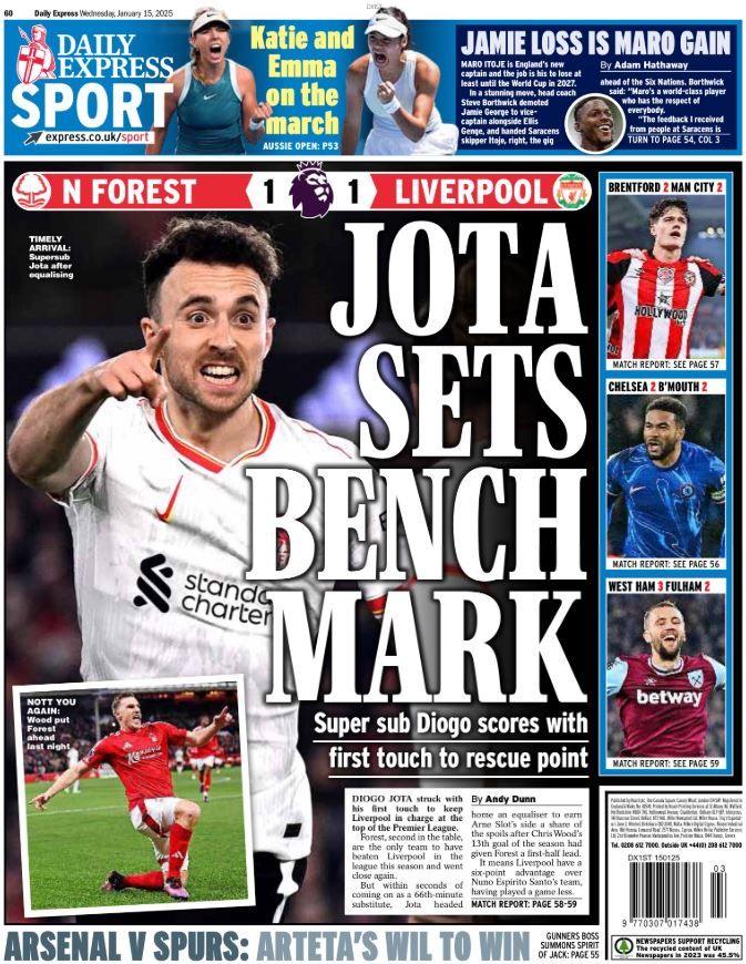 Express back page