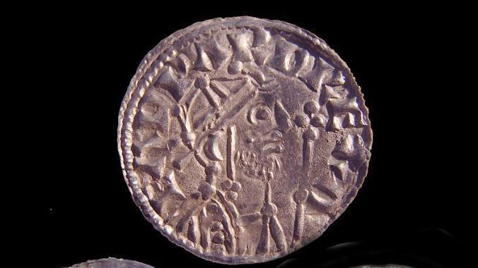 A coin dating back to the Norman Conquest featuring a picture with Edward The Confessor 