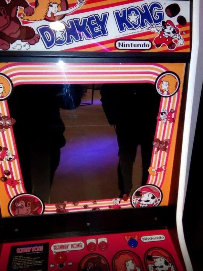 One of the arcade machines