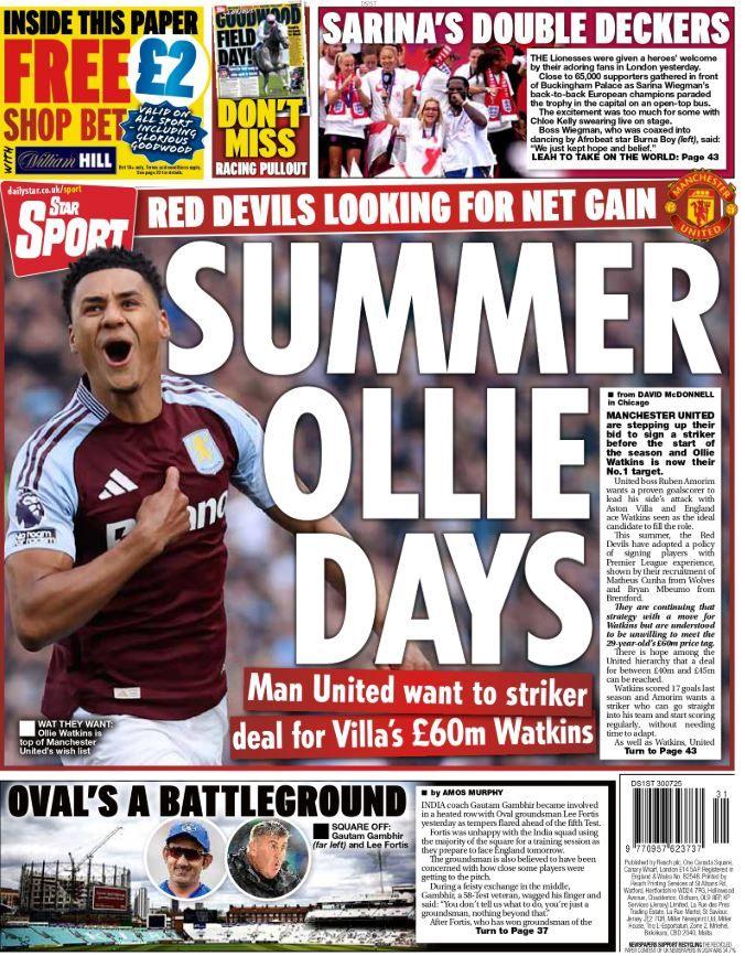 Star back page