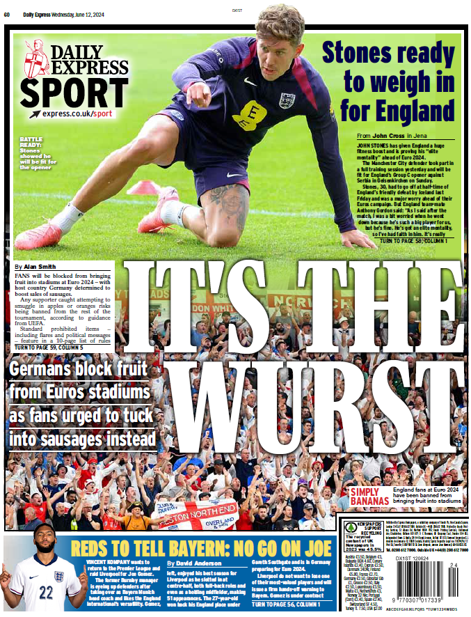 Express back page