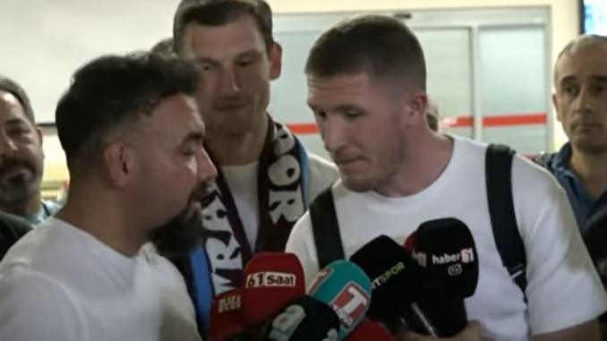 Borna Barisic and John Lundstram are interviewed by A Spor