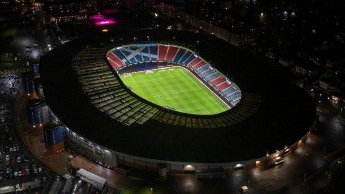 An aerial view of Hampden