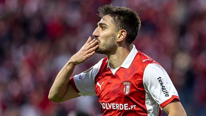 Demir Ege Tiknaz celebrates