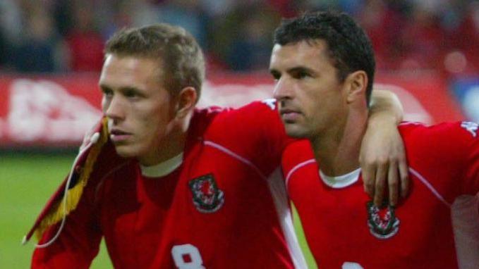 Craig Bellamy and Gary Speed