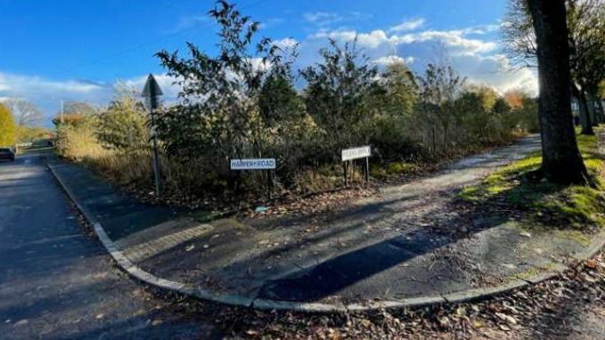 The former site of Bilston tennis club