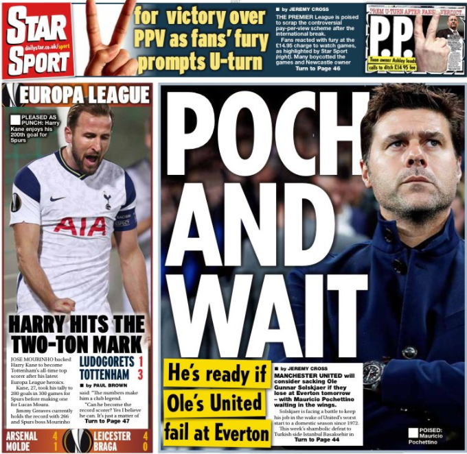 Friday's Star back page