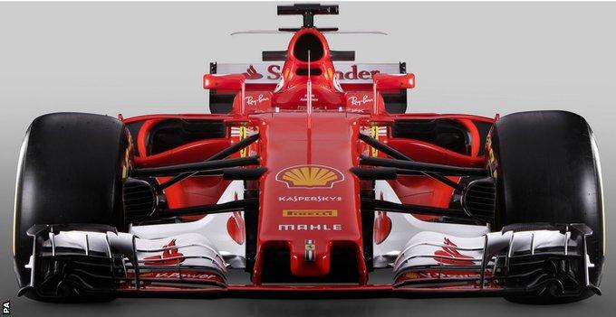 Ferrari F1 2017 car launch handout