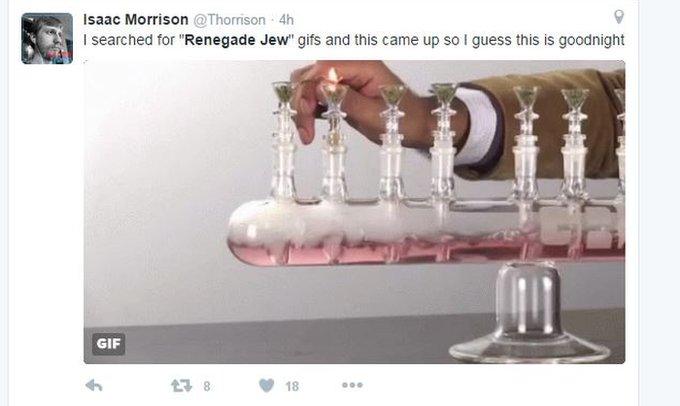 Renegade Jew bong tweet