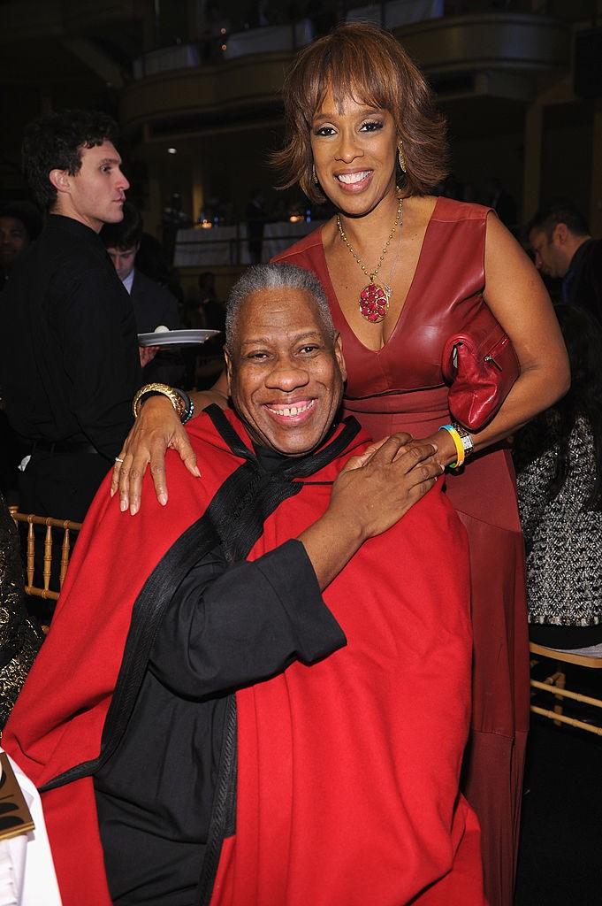 Andre Leon Talley and Gayle King attend Keep A Child Alive's 10th Annual Black Ball in New York in 2013