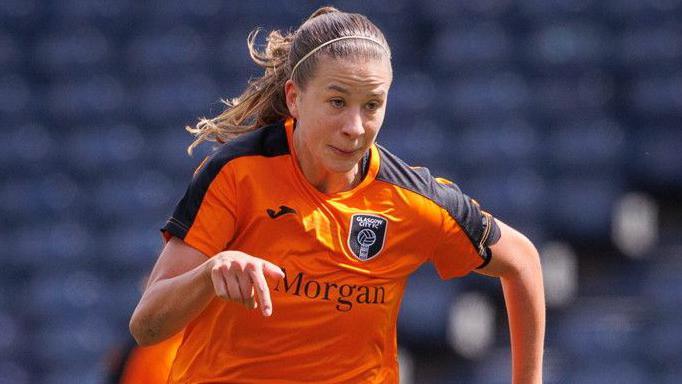 Glasgow City midfielder Natalia Wrobel