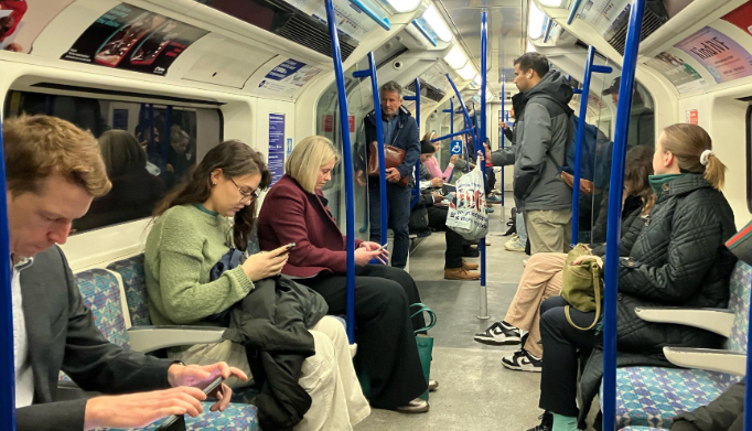 Tube passengers