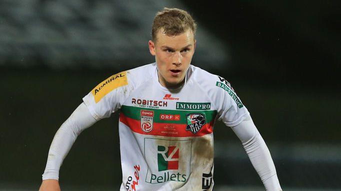 Sven Sprangler yn chwarae i Wolfsberger AC