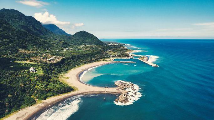 Coast of Taiwan.