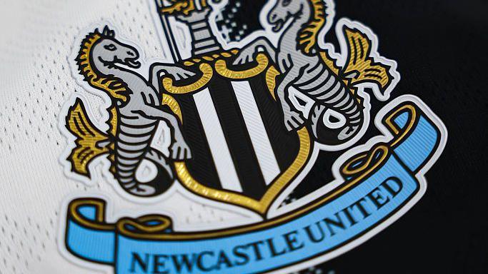Newcastle United crest. 