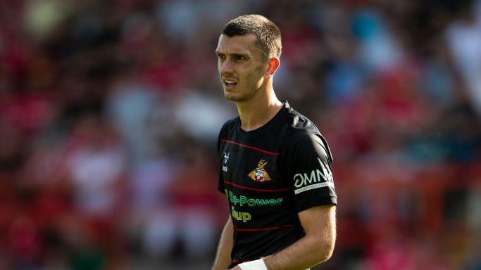Zain Westbrooke looks on during a game for Doncaster Rovers