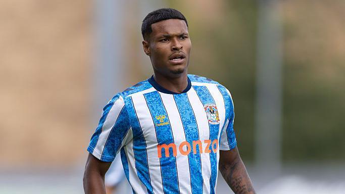Kai Andrews playing for Coventry