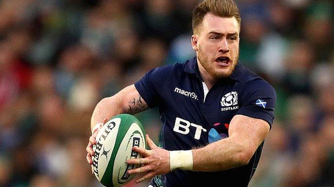 Scotland's Stuart Hogg