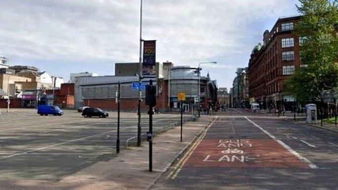 A view of Stockwell Street in Glasgow