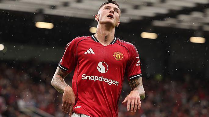 Benjamin Sesko of Manchester United