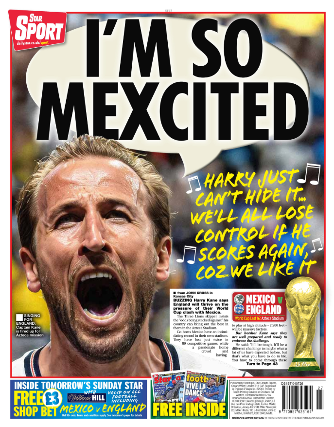 Star back page