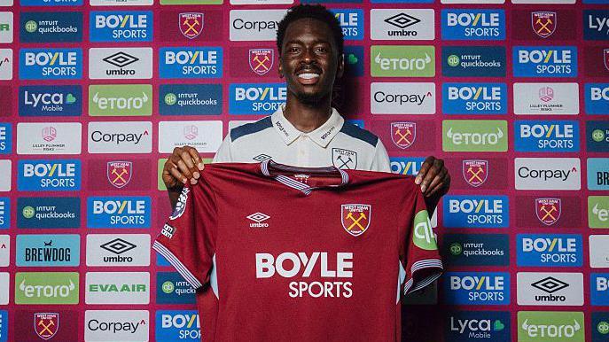  West Ham United unveil new signing Soungoutou Magassa