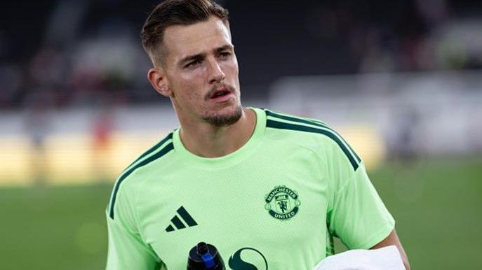 Radek Vitek after Manchester United's pre-season friendly with Wrexham