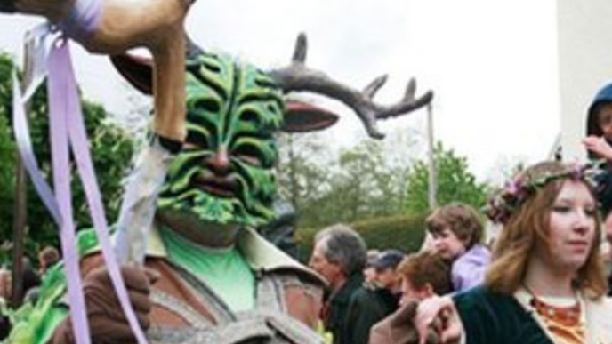 The Green Man at a previous festival