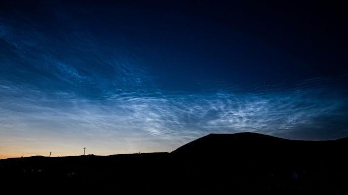 Clouds over Ben Luskentyre, Isle of Harris, 