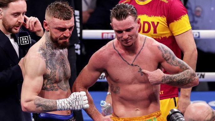 Lewis Crocker and Paddy Donovan